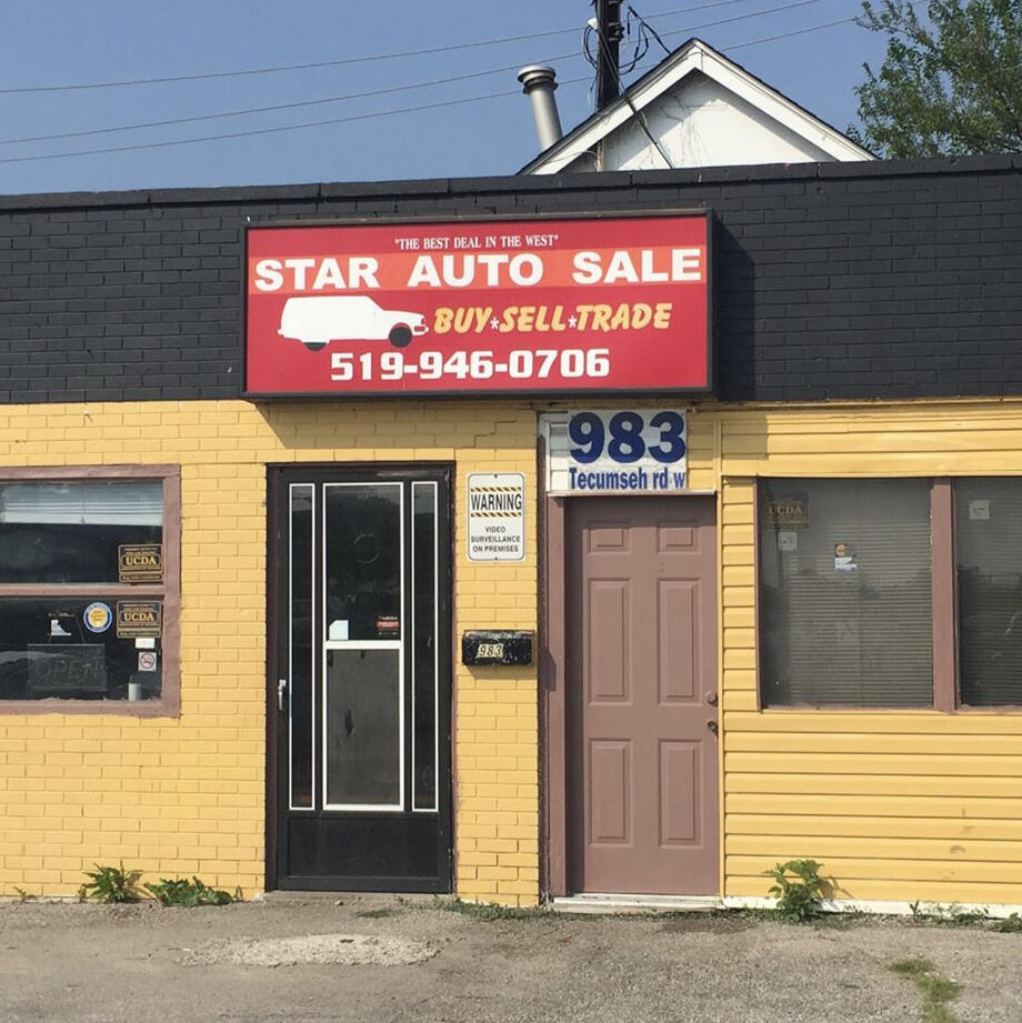 exterior shot of Star Auto Sales